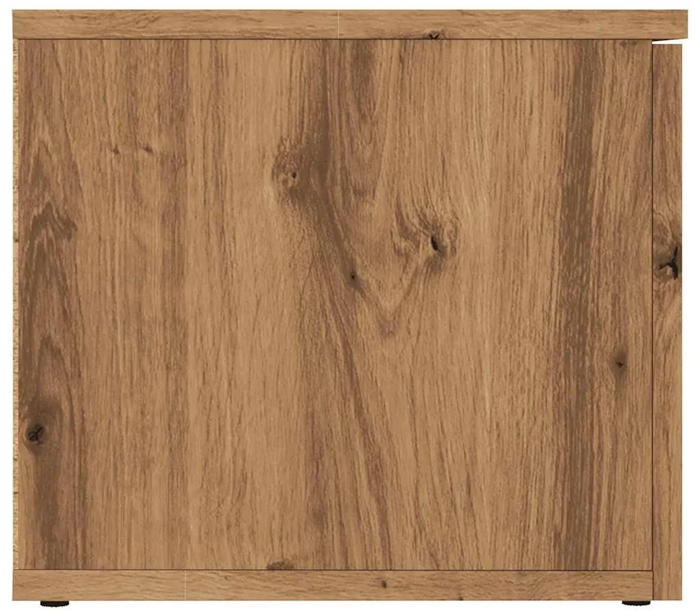 vidaXL ντουλάπι τηλεόρασης  Artisan Oak 80x34x30 cm Κατασκευασμένο ξύλο