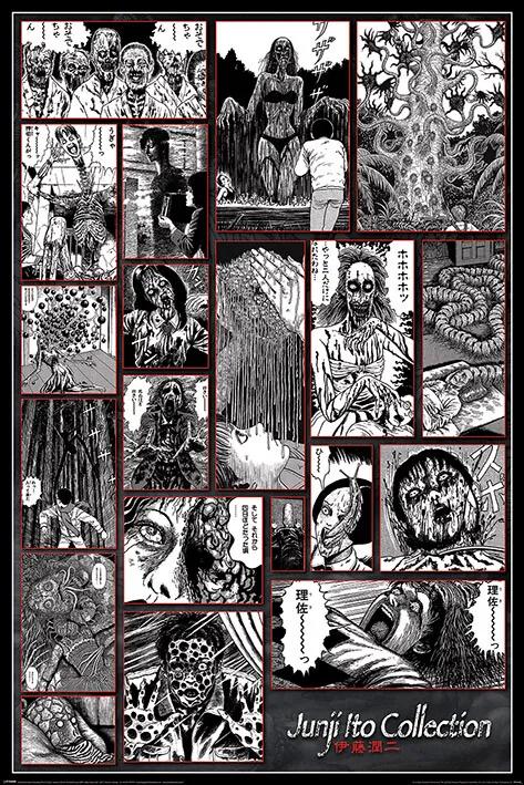 Αφίσα Junji Ito - Collection of the Macabre, (61 x 91.5 cm)