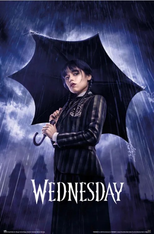 Αφίσα Wednesday - Umbrella