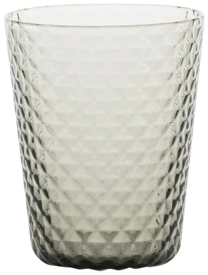 Ποτήρι Νερού Isolano (Σετ 6Τμχ) IS00114 330ml Grey Zafferano Γυαλί