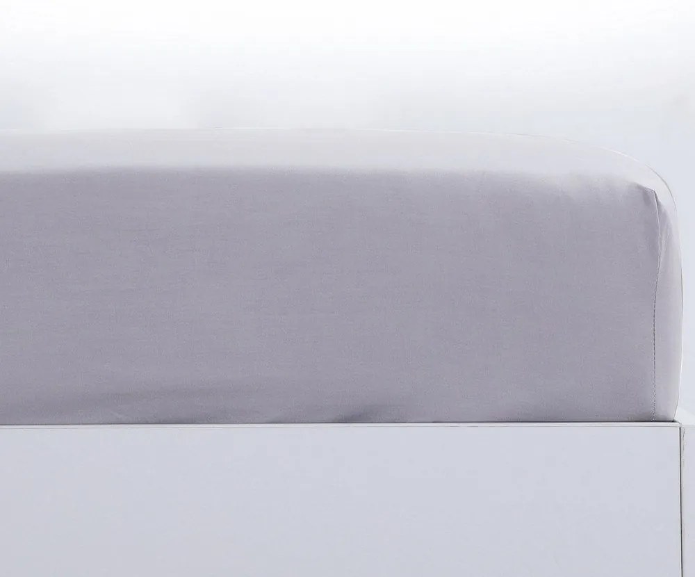Σεντόνι Nau Coast Με Λάστιχο Silver Nautica Υπέρδιπλo 160x235cm 100% Βαμβάκι