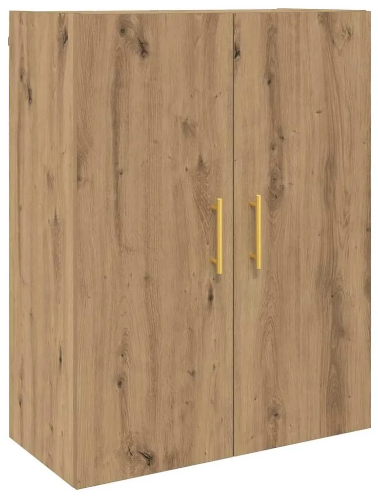 vidaXL Highboard artisan δρυς 69.5 x 34 x 180 εκ. Επεξεργασμένο ξύλο
