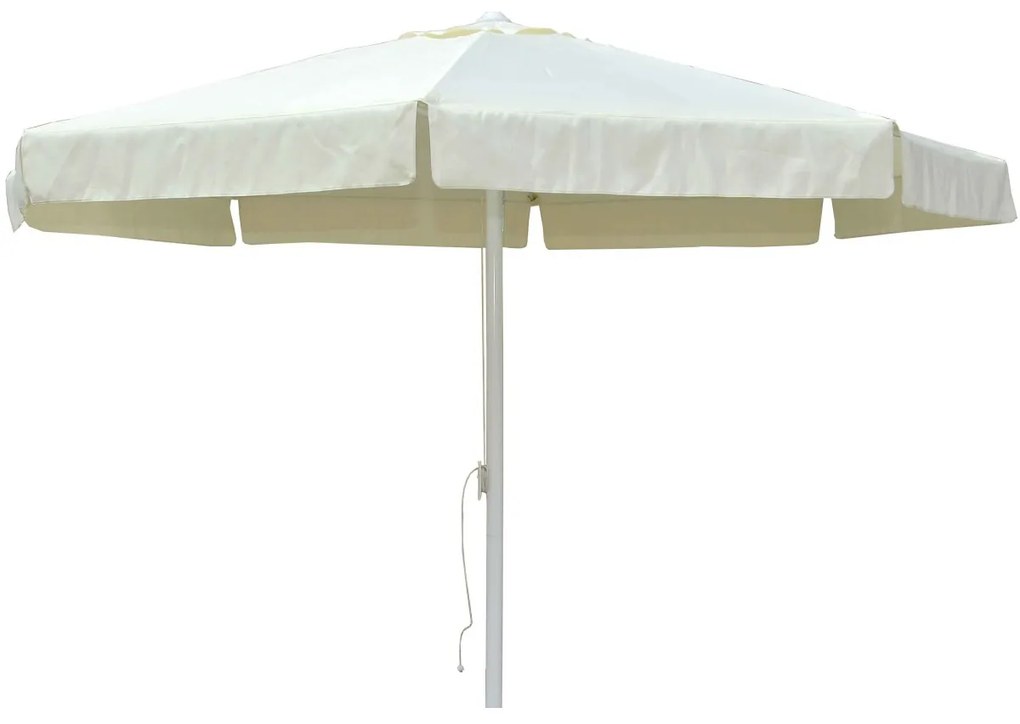 myResort ΟΜΠΡΕΛΑ ΚΗΠΟΥ 3m ΕΚΡΟΥ ΑΛΟΥΜΙΝΙΟ velco-373-4650-4