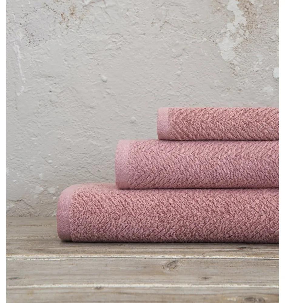 Πετσέτα Bold Pink Nima Προσώπου 50x90cm 100% Βαμβάκι