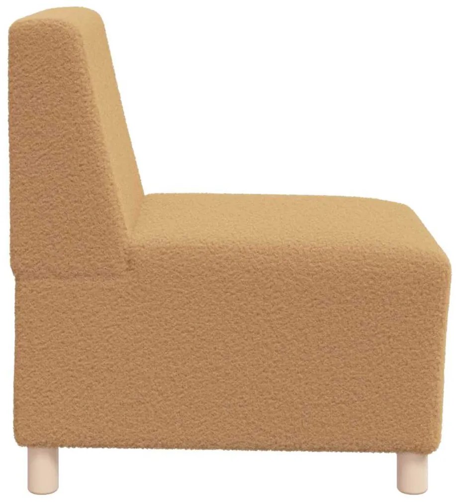 vidaXL Μοναδικός Καναπές χωρίς Χερούλια 2 pcs Μπεζ 55 x 74 x 82 εκ.