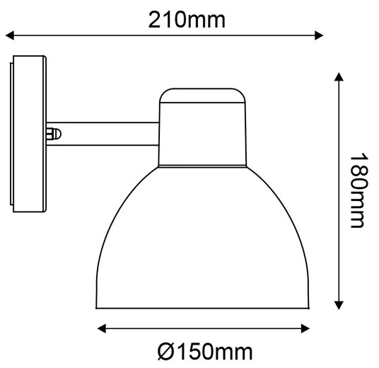 ΛΕΥΚΟ ΕΠΙΤΟΙΧΟ ΦΩΤΙΣΤΙΚΟ BERO MINI 1XE27 MAX.10W LED IP44 ΜΕ ΟΠΑΛ PC ΚΑΛΥΜΜΑ - BEROM1WWH - BEROM1WWH