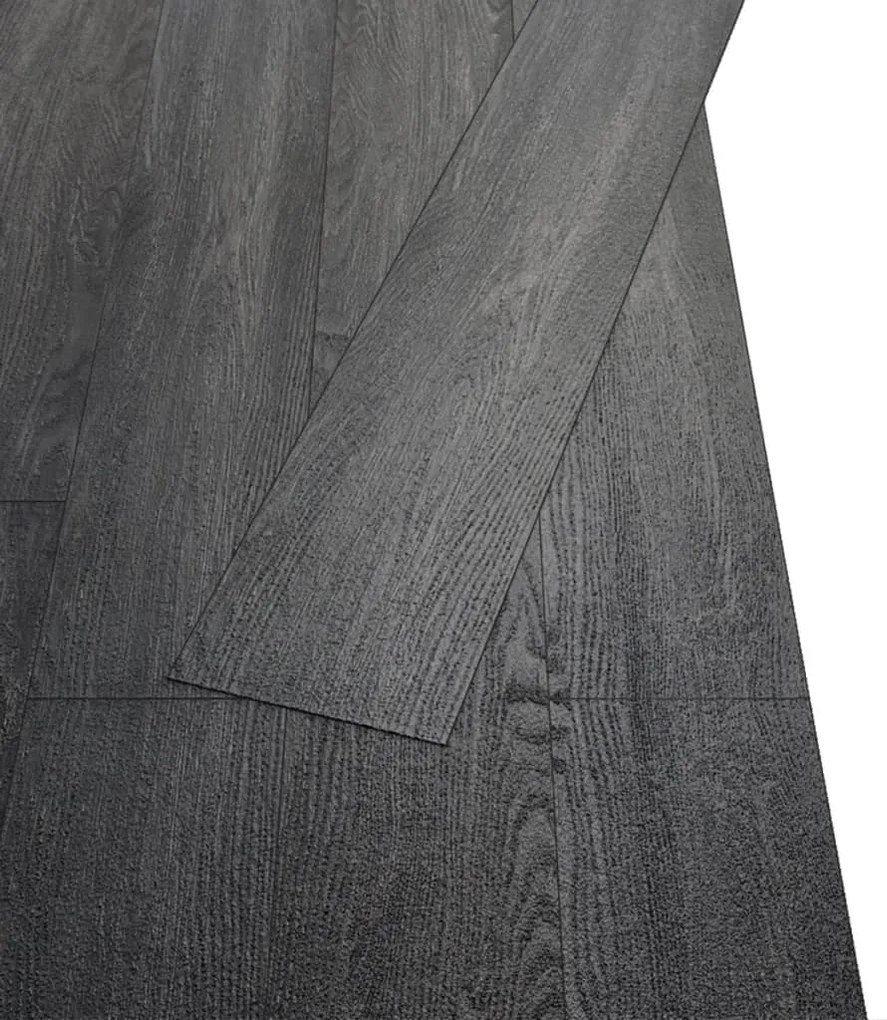 vidaXL Δάπεδο Αυτοκόλλητο Μαύρο και Λευκό 2,51 μ² / 2 χιλ. από PVC