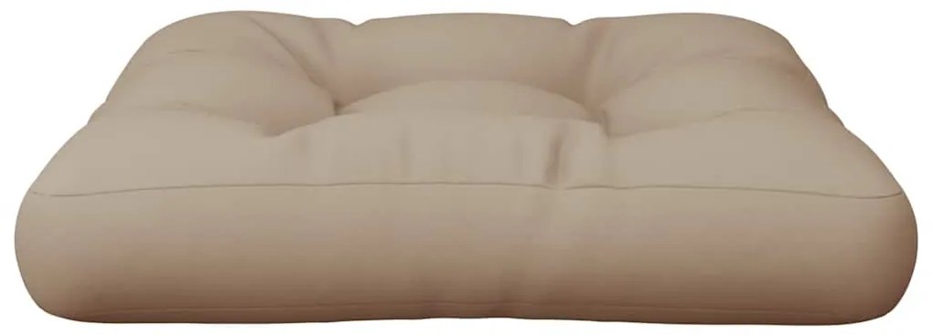 vidaXL Μαξιλάρι Παλέτας Taupe 60 x 61,5 x 10 εκ. Υφασμάτινο