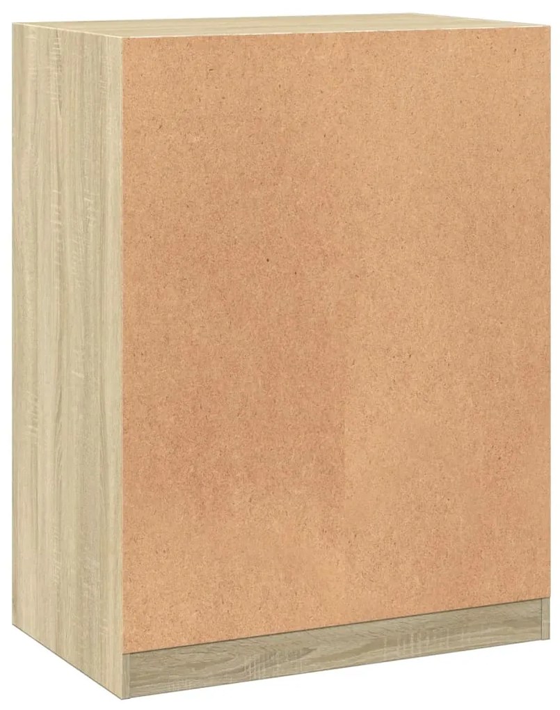 vidaXL Ντουλάπα Χρώμα Sonoma Δρυς 77x48x102 εκ. από Επεξεργασμένο Ξύλο
