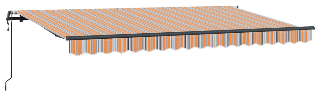 vidaXL Σκηνίτσα Αναδιπλούμενη Πολύχρωμο 400 x 200 cm