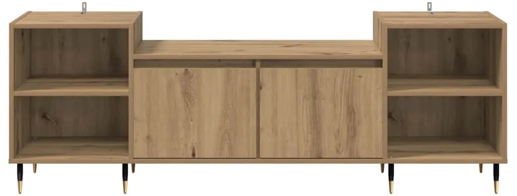 vidaXL Ντουλάπι TV Artisan Oak 160 x 35 x 55 εκ. Επεξεργασμένο ξύλο