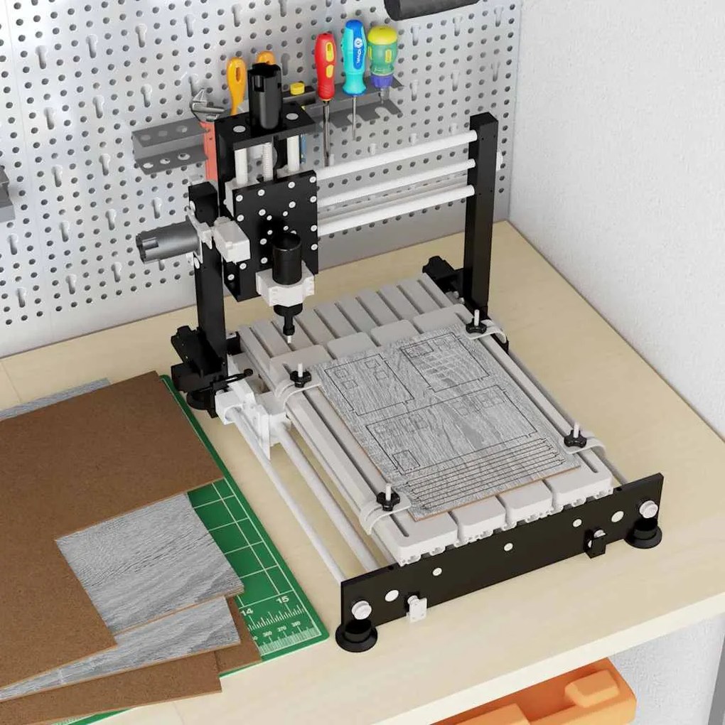 vidaXL Διακοσμητικά Πάνελ 50 pcs Γκρίζο Σονομα 30 x 42 x 0.27 εκ