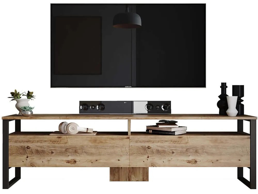 Έπιπλο Τηλεόρασης 956LCS1667 180x35,5x56cm Pine