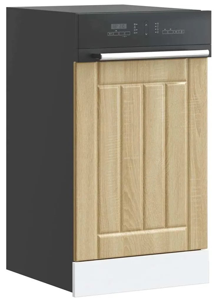 vidaXL Πλυντήριο πιάτων Πίνακας "Lucca" Sonoma Oak Engineered Wood