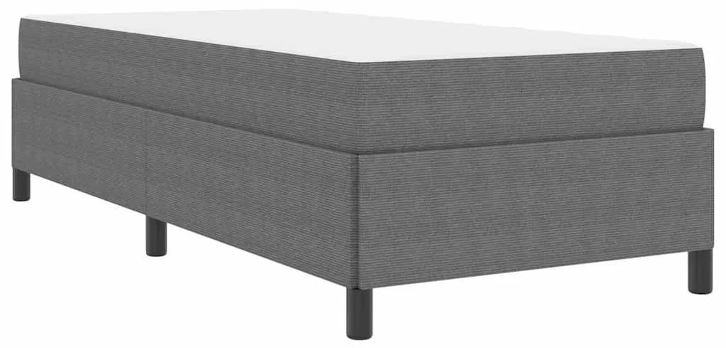 vidaXL Σκελετός Κρεβατιού Ανοιχτό γκρι 80 x 200 cm Βελούδο