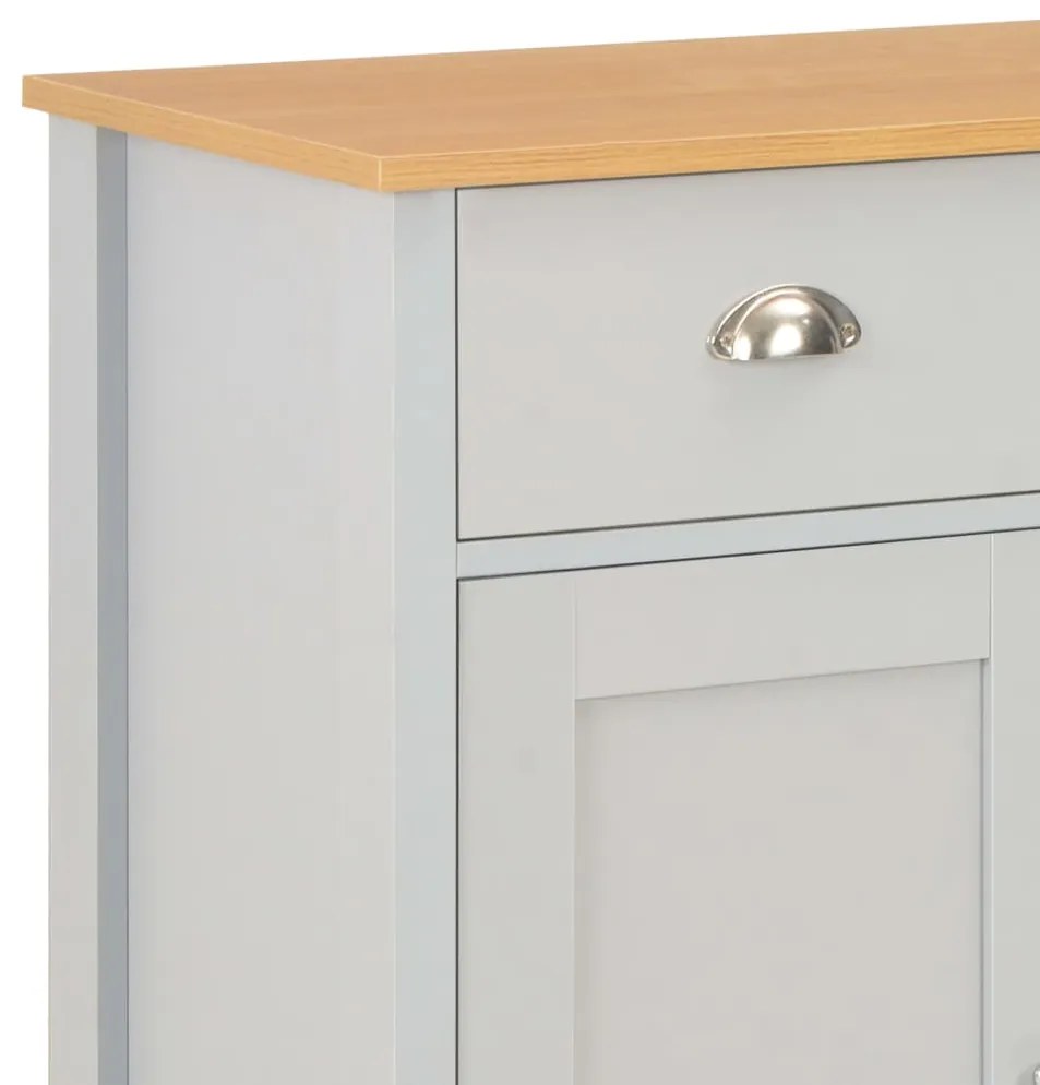 vidaXL Μπουφές Ψηλός Γκρι 79 x 35 x 81 εκ.