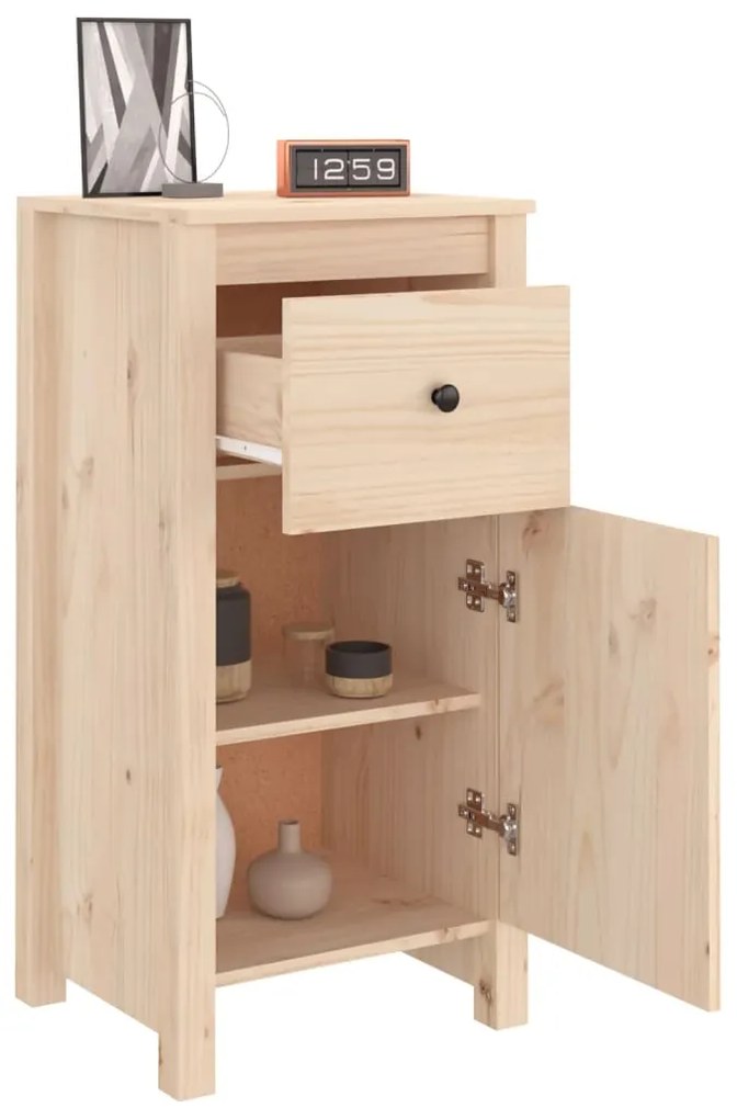 vidaXL Ντουλάπι 40 x 35 x 80 εκ. από Μασίφ Ξύλο Πεύκου