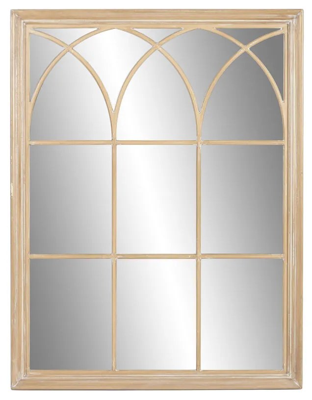 Τοίχο καθρέφτη Home ESPRIT Φυσικό Παράθυρο