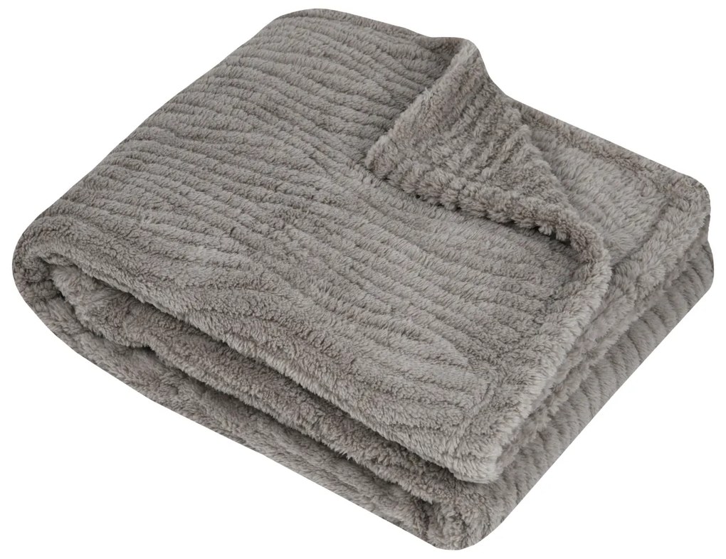 Κουβέρτα Fleece Ημίδιπλη (180x220) S-F Columbia Naturel P3C684002
