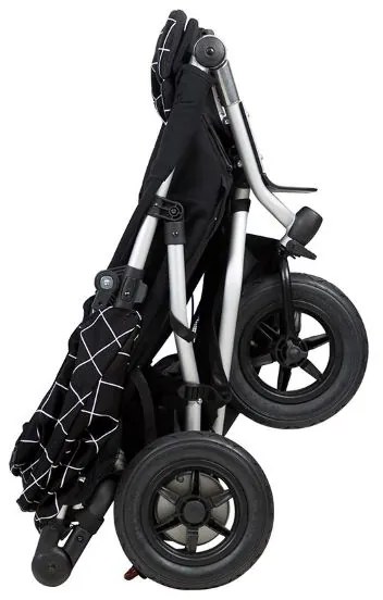 Mountain buggy® Duet παιδικό καρότσι για δύο παιδιά, Silver