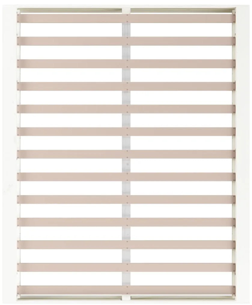 vidaXL Πλαίσιο Κρεβατιού Λευκό 120 x 200 εκ. από Μασίφ Ξύλο