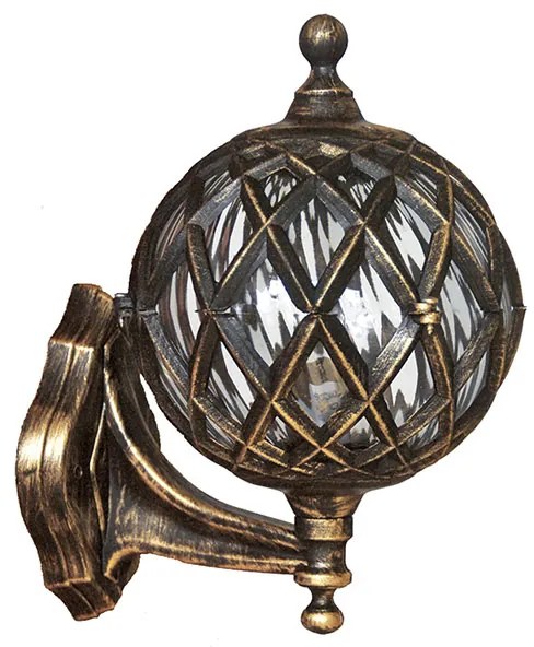 Απλίκα Εξωτερικού Χώρου Heronia Helios Bronze 07-1057