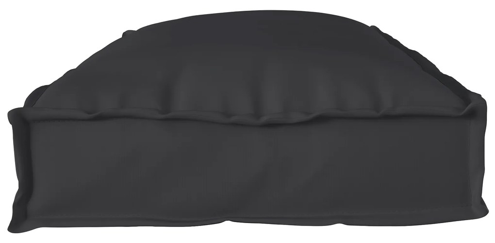 vidaXL Μαξιλάρια Παλέτας για Μπάγκο 2 τεμ Μαύρο 100x40x8 εκ Υφάσματα Oxford