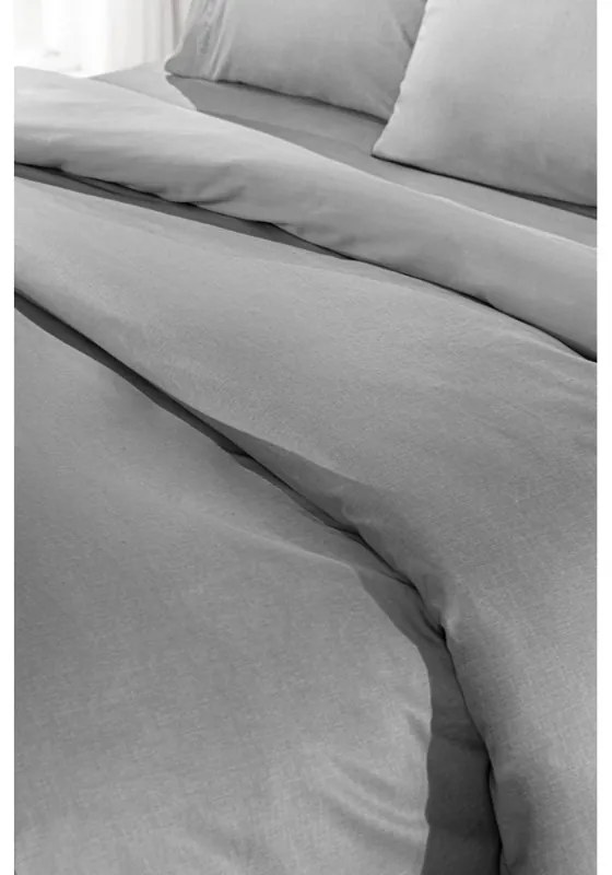 Σεντόνι King Size Με Λάστιχο "Easy Iron" Color Plus Silver 180x200+42 - Guy Laroche