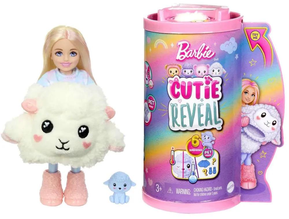 Κούκλα Barbie Chelsea Χαριτωμένο Προβατάκι HKR18 White-Multi Mattel