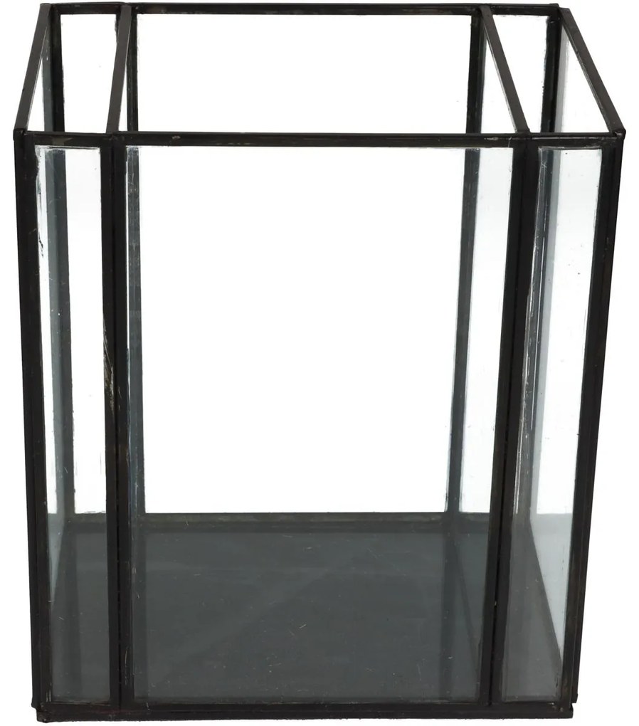 Κηροπήγιο ArteLibre Μαύρο Μέταλλο 18x13x21cm