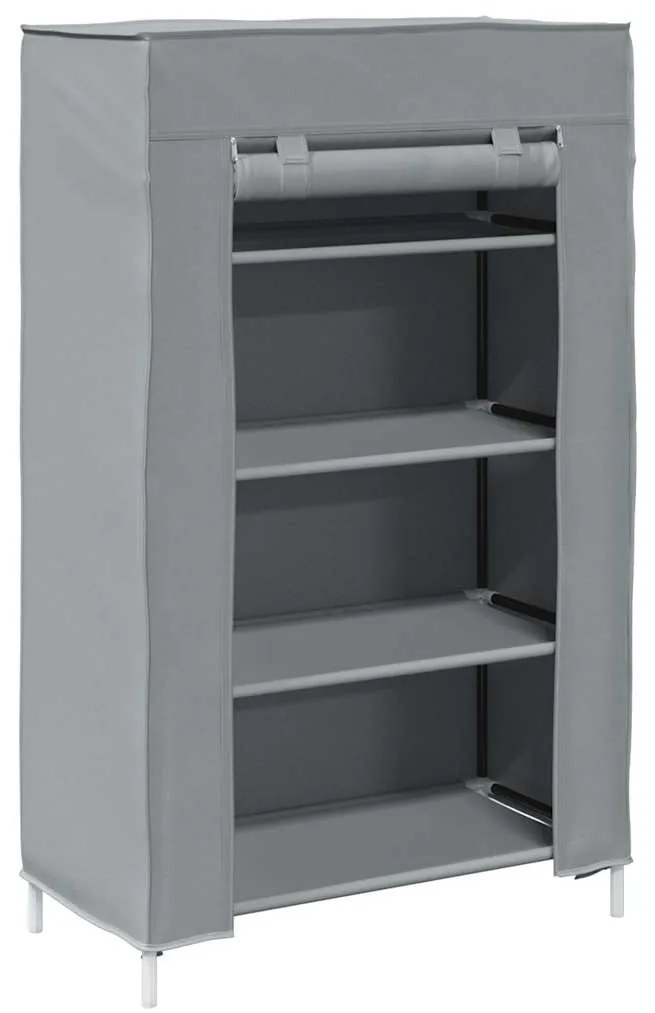 ντουλάπι παπουτσιών Γκρι 60,5x30x97 cm Μη υφασμένο ύφασμα - Γκρι
