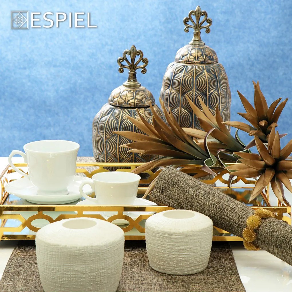 ΣΟΥΠΛΑ ΜΠΡΟΝΖΕ 30Χ450ΕΚ 6ΤΜΧ - ESPIEL - DYT120K6