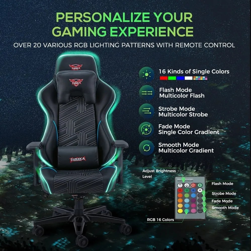 Gaming Καρέκλα - Eureka Ergonomic® ERK-YYK-GC-03