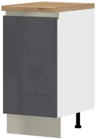 Επιδαπέδιο ντουλάπι Trinity R45-1K-Anthraki Gualistero