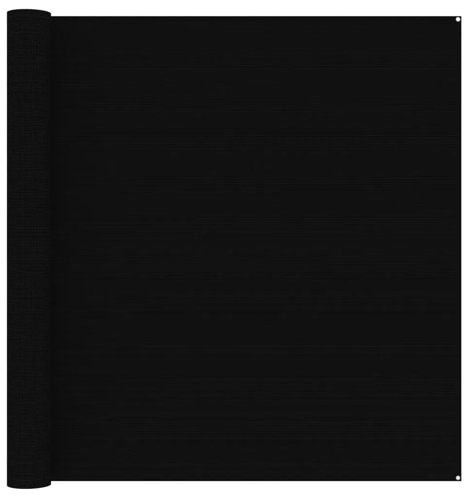 vidaXL Χαλί Σκηνής Μαύρη 300 x 500 εκ.