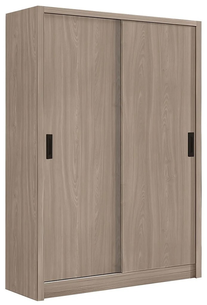 Ντουλάπα Δίφυλλη VANITY Συρόμενη Καρυδί MDF 120x60x200cm