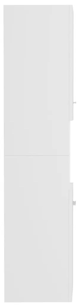 Στήλη Μπάνιου Λευκή 30 x 30 x 130 εκ. Μοριοσανίδα - Λευκό
