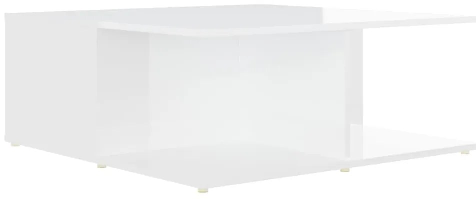 vidaXL Τραπεζάκι Σαλονιού Λευκό 80 x 80 x 31 εκ. από Επεξ. Ξύλο
