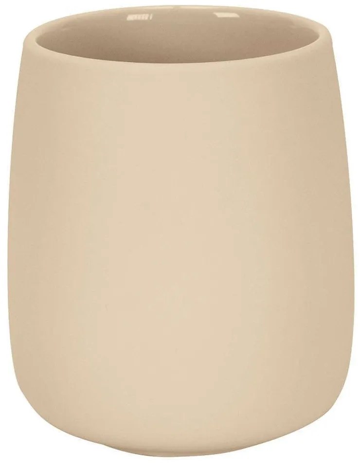 Ποτήρι Μπάνιου Eclipse 8036 8,6x10cm Sandbeige Kleine Wolke Clay