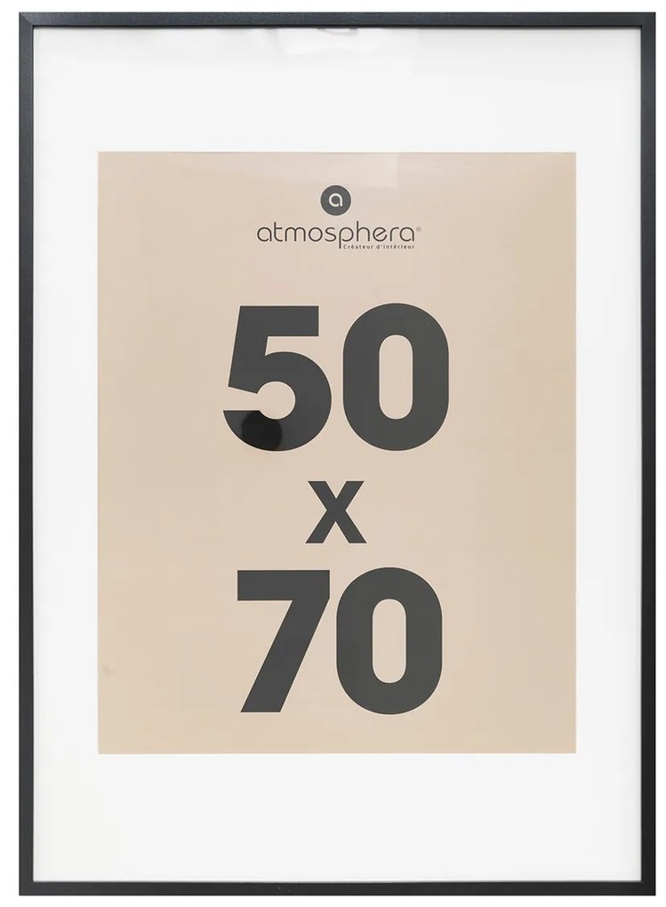 Κορνίζα (50x70) A-S Manu Black 206460A