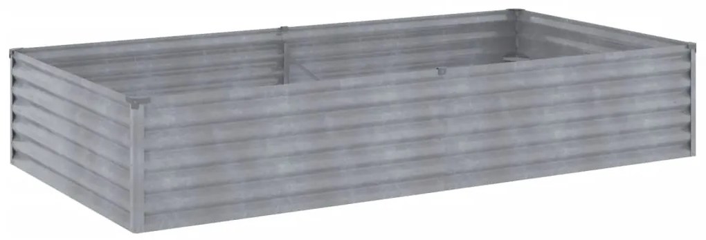 vidaXL Ζαρντινιέρα 195 x 100 x 36 εκ. από Ατσάλι Σκληρυθέν στον Αέρα
