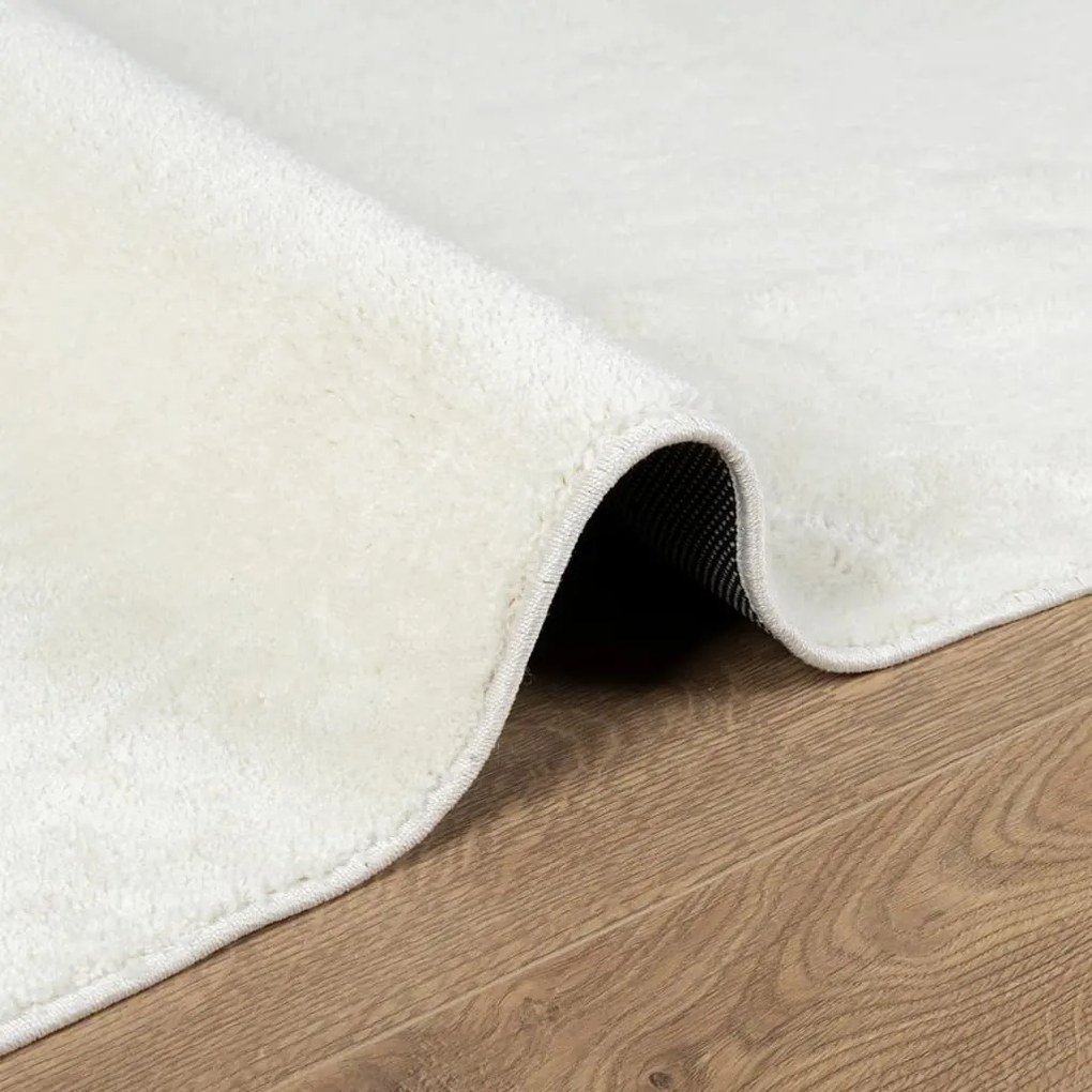 vidaXL Χαλί OVIEDO με Κοντό Πέλος Κρεμ 240 x 340 εκ.