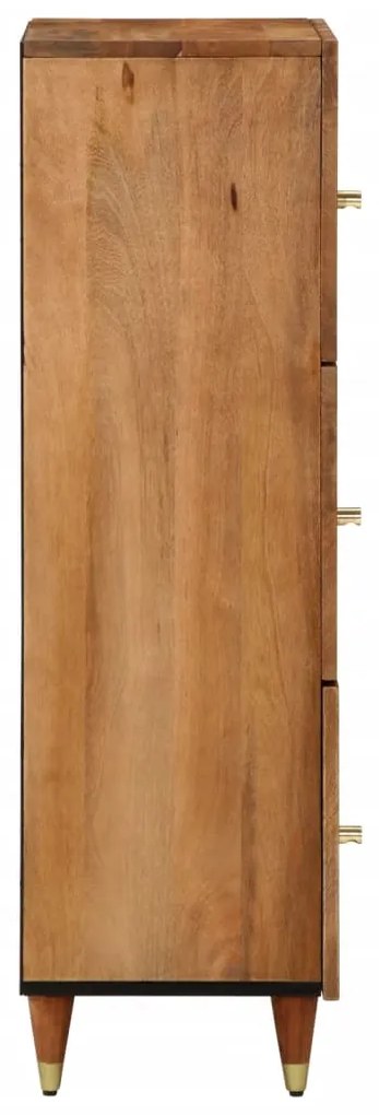 vidaXL Ντουλάπι 40 x 33 x 110 εκ. από Μασίφ Ξύλο Μάνγκο