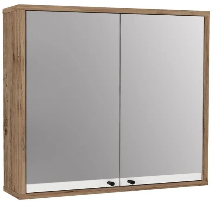 Καθρέπτης μπάνιου Lilian Μegapap χρώμα atlantic pine 75x14,6x65εκ.-GP042-0278,1