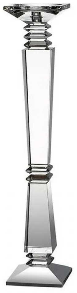 Κηροπήγιο Streuddiy 75851 12x12x68cm Clear Artekko Crystal