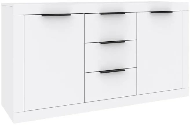 Μπουφές Doha σε λευκή απόχρωση 150x45x80.5εκ 150x45x80.5 εκ.