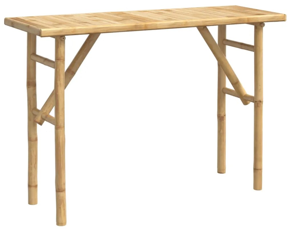 Τραπέζι Κονσόλα 115 x 39 x 75 εκ. από Μπαμπού - Καφέ