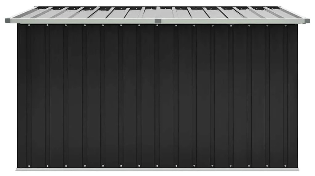 vidaXL Μπαούλο Αποθήκευσης Κήπου Ανθρακί 171 x 99 x 93 εκ.