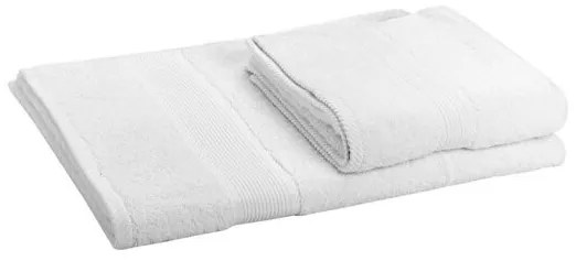 Beauty Home Πετσέτα Προσώπου Ξενοδοχείου Fluffy Art Ε3033 550gsm 100% Cotton 50x100 Λευκό