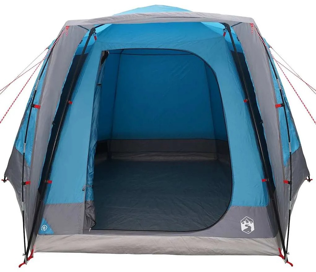 vidaXL Σκηνή Camping Μπλε 420 x 420 x 227 εκ Πολυεστέρας